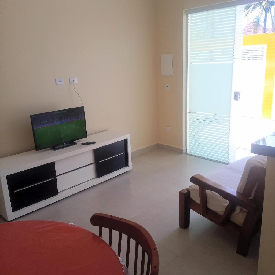 Apto Aluguel Na Temporada Pe Na Areia Peruibe Sp Exterior photo